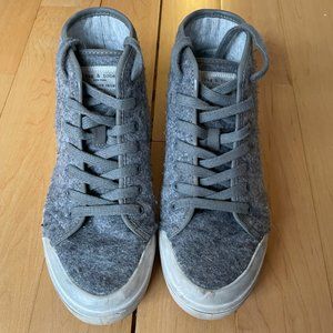 Rag & Bone Standard Issue Hi-Top Sneakers - Grey Wool